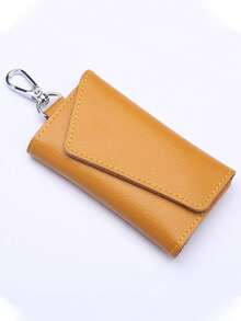 1pc Fashionable Universal Key Pouch Unisex Key Holder Organizer - Tricolor - View 12