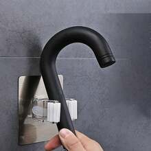 3/5入組不留痕強粘貼式拖把夾，多功能塑料掃把掛架，壁掛式掛鉤，帶粘性掛鉤的拖把架，多功能掛鉤 - 彩色 - 查看 7