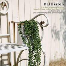 1/2PCS Artificial Plants Grapefruit Leaf Wall Hanging Home Background Wall Decoration Wedding Decoration Outdoor Garden Window Sill Courtyard Decoration Birthday Party Valentine's Day Gift, New Year Materials