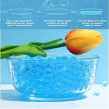 9000pcs Rama Decoration Water Gel Beads, Used For Soilless Cultivation And Planting. Widely Used For Indoor Plant Cultivation, Decorative Flower Ponds, Flower Arrangements, Crystal Candle Holders, Water Cluster Decorations, Office Desk Greening, Christmas Gifts, And Daily Home Decor. Birthday Graduation