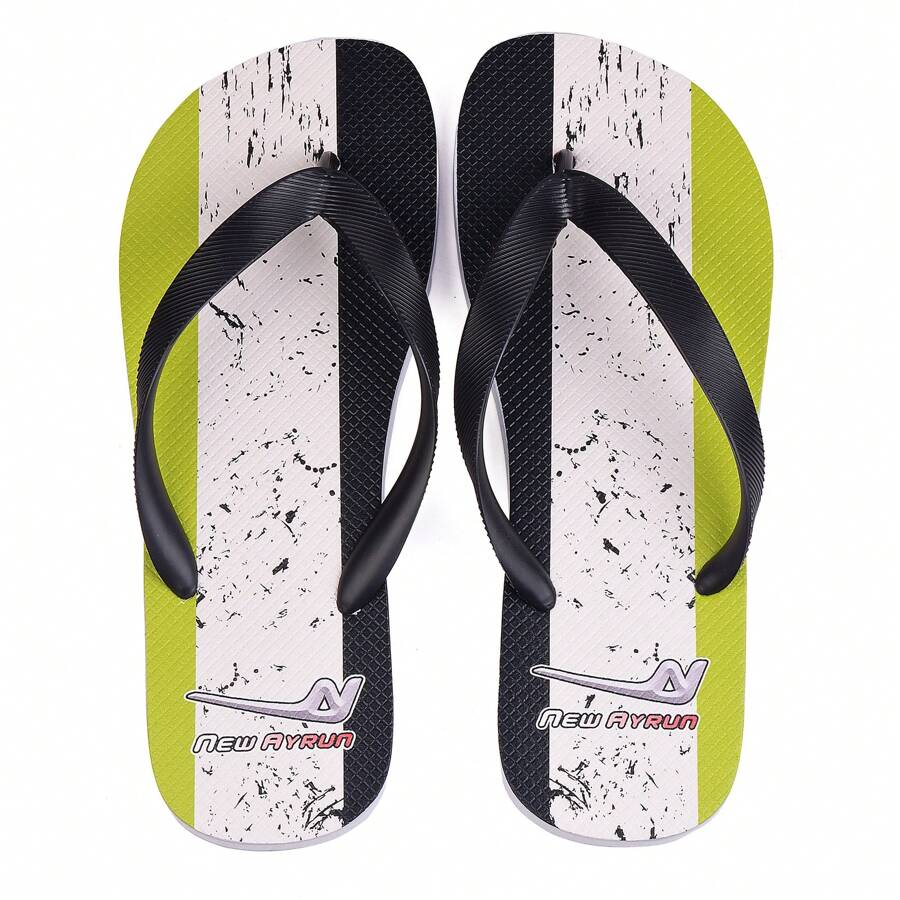 Men Flip Flops & Slides - màu xanh lá - Xem 1