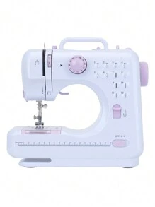 Máquina De Coser Portátil Mini De Doble Hilo Fhsm-505 Precio De Maquinaria De Prendas Para El Hogar Con Ce Rohs - Blanco - Ver 1