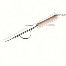 1pc Stainless Steel Weeder Tool For Gardening, Weeding, Transplanting Seedlings, Lawn