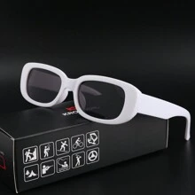 2 件套 新款时尚小框时尚眼镜 复古个性时尚眼镜 百搭眼镜 返校时尚学院风 - 彩色 - 查看 5