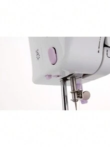 Máquina De Coser Portátil Mini De Doble Hilo Fhsm-505 Precio De Maquinaria De Prendas Para El Hogar Con Ce Rohs - Blanco - Ver 6