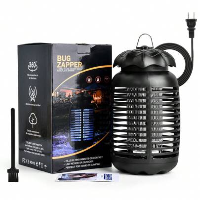 Lámpara Mata Mosquitos Eléctricos, Matar Mosquitos Plug-In Atrapa Mosquitos 15w Fly Killer Lamp Bug Zapper para Interior y Exterior Jardín Dormitorio Cocina Atrapa Mosquitos