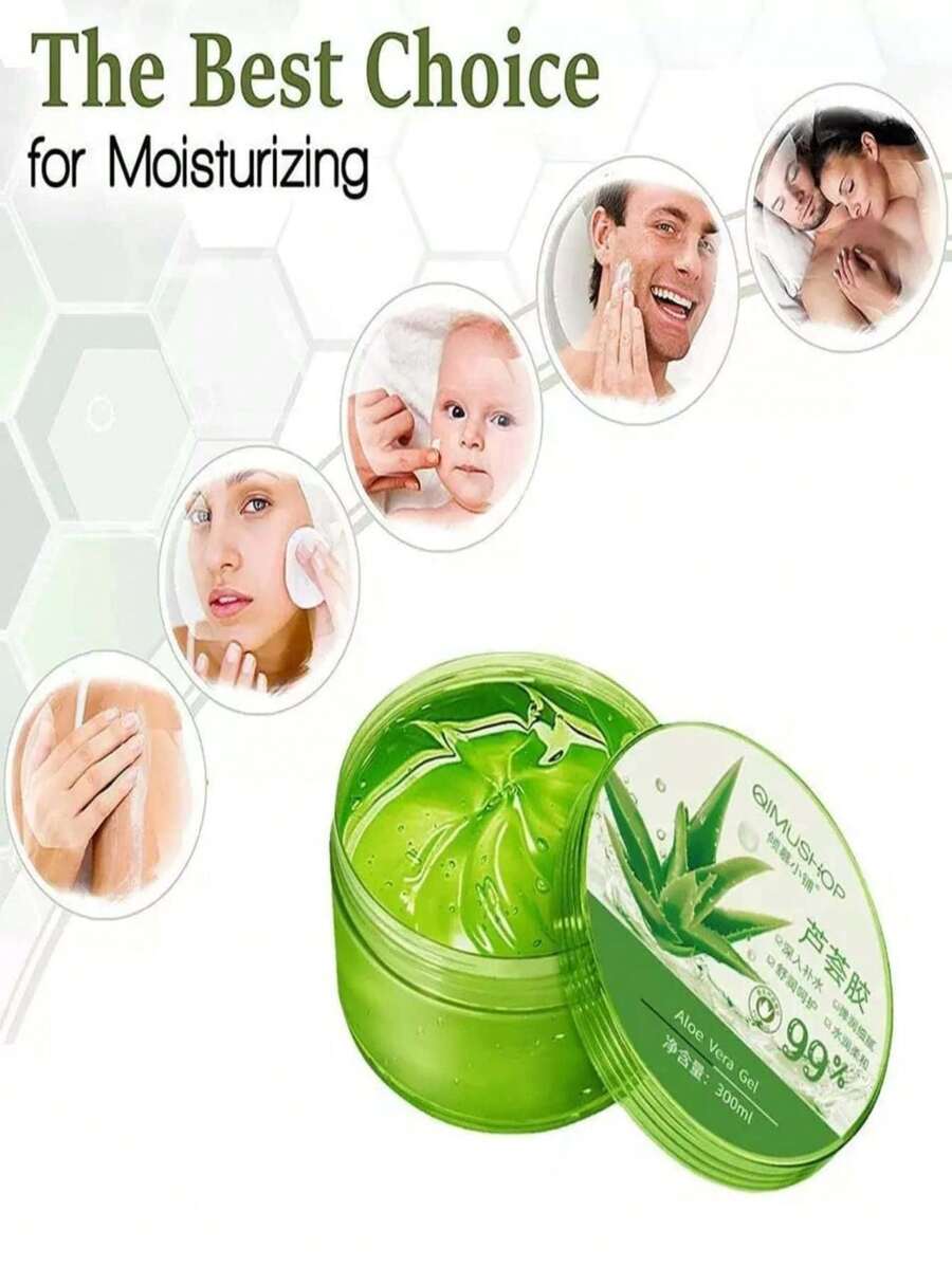 GEl Aloe vera Hidratante Facial & Corporal - Verde - Ver 1