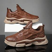 Nam Giày thể thao Nổi bật Thoải mái Đối với A Duy nhất Kinh nghiệm - màu nâu - Xem 2