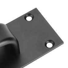 Set de Manijas para Puertas: Tiradores negros de aleación de aluminio para puertas de balcón, correderas, madera y vidrio con un toque de elegancia - Negro - Ver 9