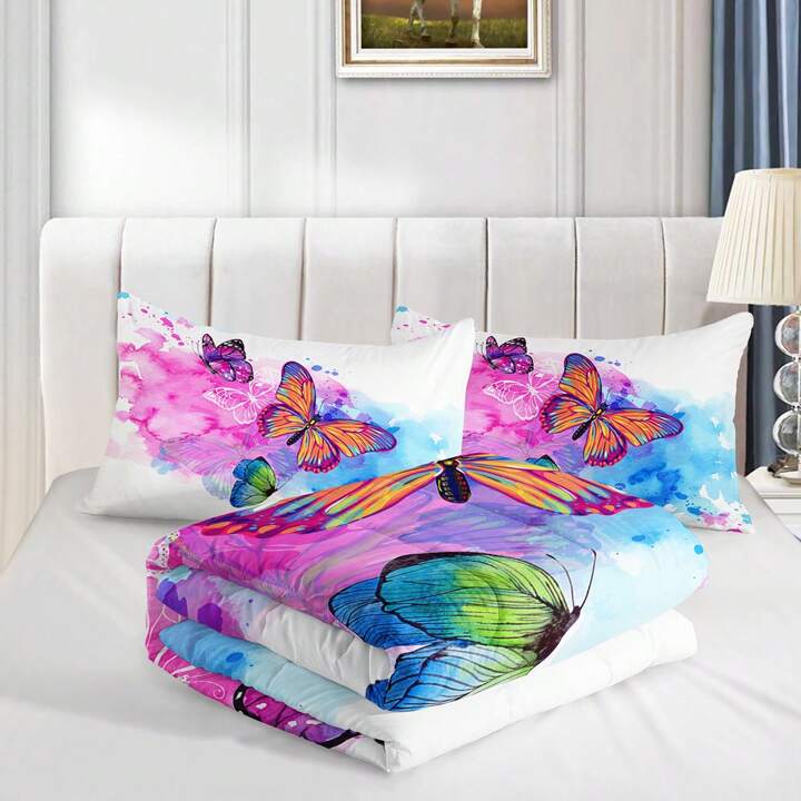 butterfly bedding for girls
