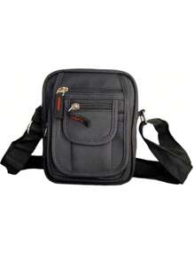 Bolsa Shoulder Bag Pequena Bolsinha Transversal Mini - Preto - Visão 2