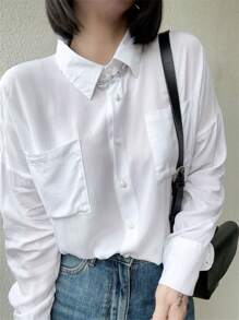 Women Blouses - trắng - Xem 5