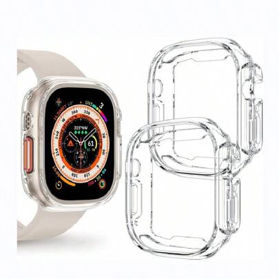 Capa Case aberta Silicone Tpu Smart Watch Ultra 49mm E X8 49mm