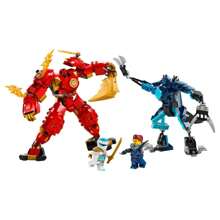 LEGO® NINJAGO 71808 Kai's Elemental Fire Mech Building Kit (322 Pieces) - Multicolor - View 2