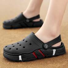 50pcs Men Personality EVA Material Slippers, Lightweight Comfortable Breathable Sandals For Summer, Suitable For Home, Office, Beach, Holiday