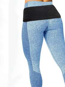 1 Miếng Thể thao & Thoáng khí Eo Ủng hộ Ban nhạc , Giường đôi tiêu chuẩn Hình thoi Bụng Điều khiển Ban nhạc Với Nâng hông Chức năng - màu đen - Xem 2