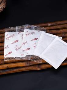 50片/盒 生姜足贴 | 天然草本足部护理贴，适合老年人和女性，促进睡眠 - 紅色 - 查看 8