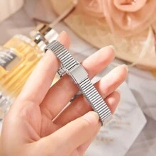 Sang trọng Không thấm nước Quý cô Đồng hồ đeo tay - trắng - Xem 5