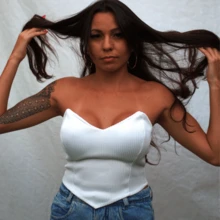 BLUSA cropped feminino top CORSELET tomara que caia