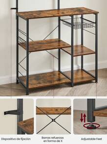 VASAGLE Baker's Racks - Bruin - Bekijken 4