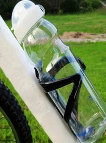 1 pieza Soporte para botella de agua de bicicleta sin taladrar, soporte para botella de agua de bicicleta de montaña, accesorios de equipo de ciclismo
