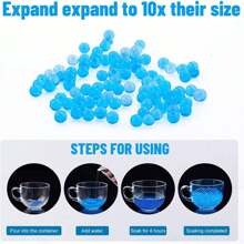 9000pcs Rama Decoration Water Gel Beads, Used For Soilless Cultivation And Planting. Widely Used For Indoor Plant Cultivation, Decorative Flower Ponds, Flower Arrangements, Crystal Candle Holders, Water Cluster Decorations, Office Desk Greening, Christmas Gifts, And Daily Home Decor. Birthday Graduation