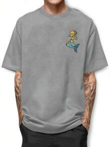 Men T-Shirts - Màu Xám nhạt - Xem 1
