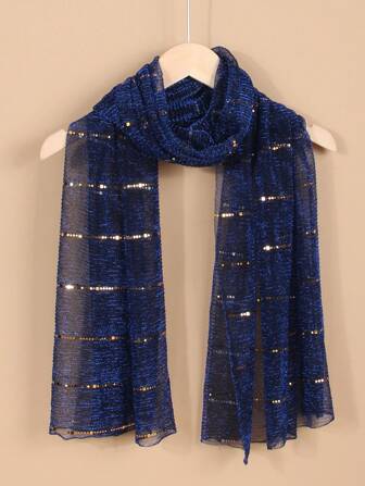 1 st. lätt och elegant tryckt halsduk, solskyddande halsduk för utomhusbruk, chiffonghalsduk för vår, höst, vinter, lämplig för alla hjärtans dag