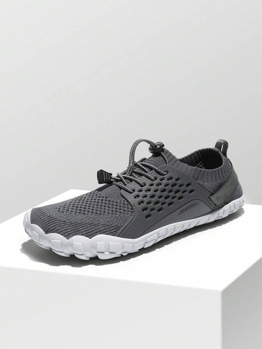 Men's Barefoot Water Shoes Lightweight Sports Aqua Shoes - 灰色 - 查看 1
