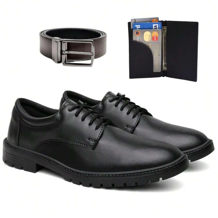 Dress Shoes - 黑色 - 查看 1