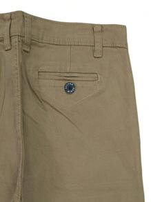 World JSM Silver Pantalon para Hombre de Gabardina corte casual Slim a Cintura con Stretch Mundo JSM Silver - Caqui - Ver 5