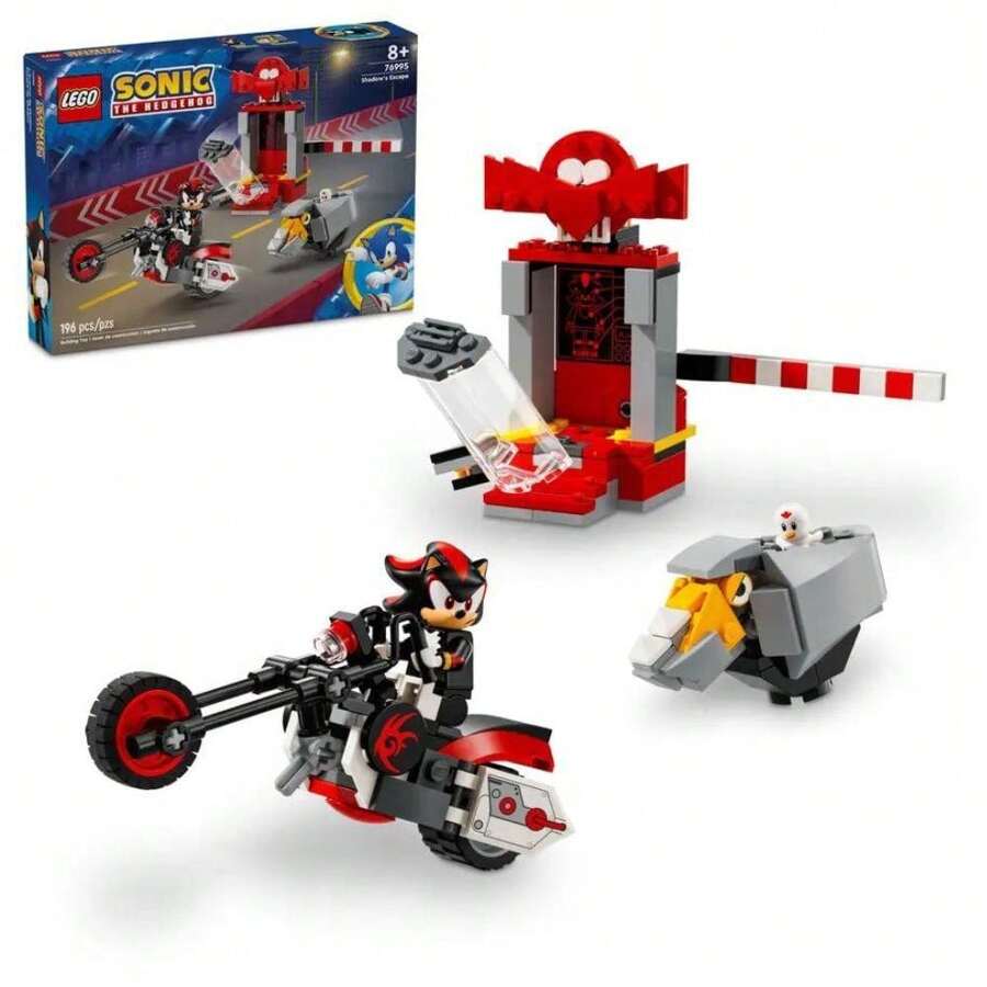 LEGO® Sonic The Hedgehog™ 76995 Shadow The Hedgehog Escape Building Kit (196 Pieces) - Multicolor - View 1