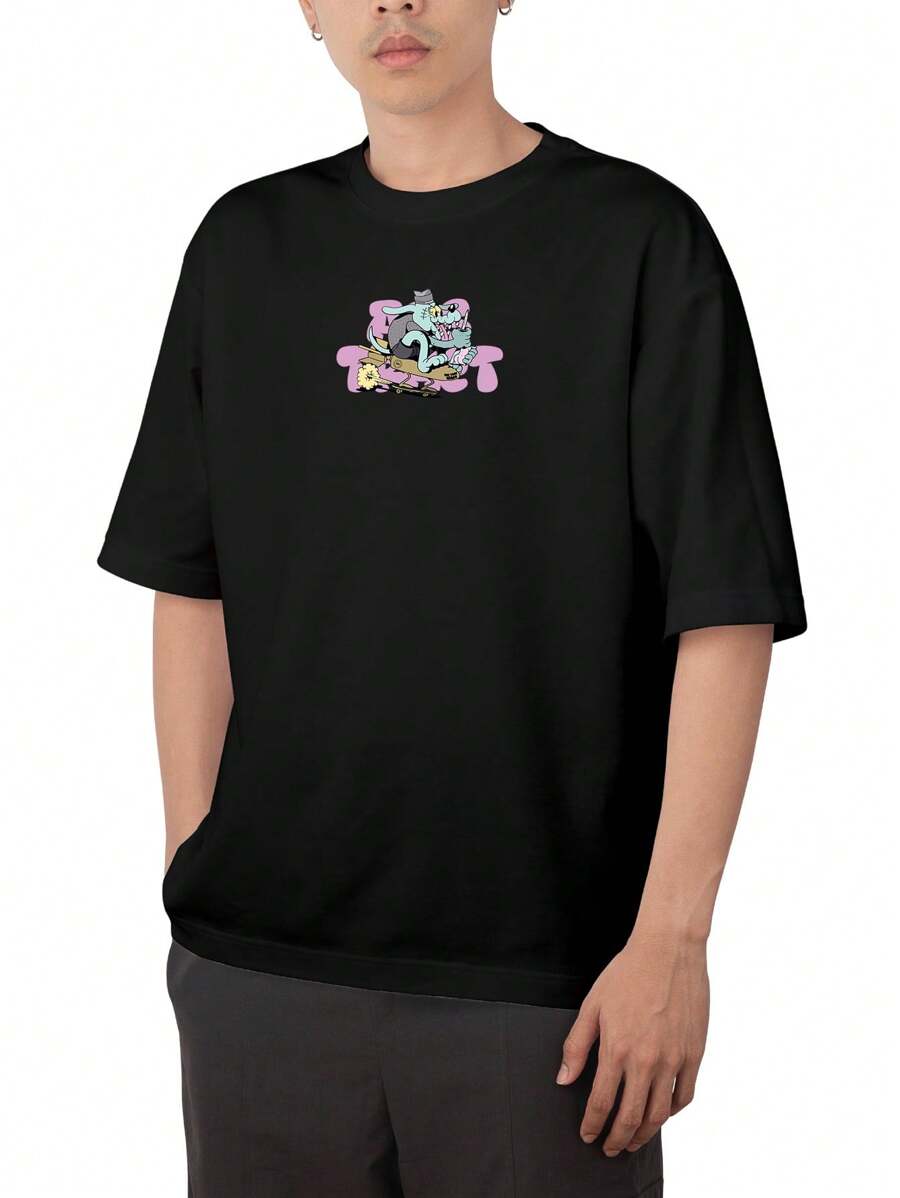 Men T-Shirts - màu đen - Xem 1