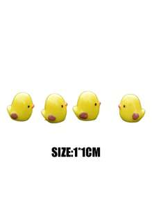 10pcs Mini Chicken Design Car Ornament