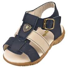 Sandália Bebê Papete Masculina Macia Baby Confortável Infantil