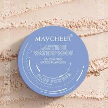 Maquillaje Facial En Polvo Prensado Resistente Al Agua, Duradero, Impecable, Mate, Control De Aceite, 10g