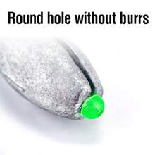 19入組/套釣魚鉛錘釣線重量鉛錘4g 5g 7g 10g 14g附帶收納盒橄欖形內芯釣魚鉛錘裝配（盒子顏色隨機） - 灰色 - 查看 6