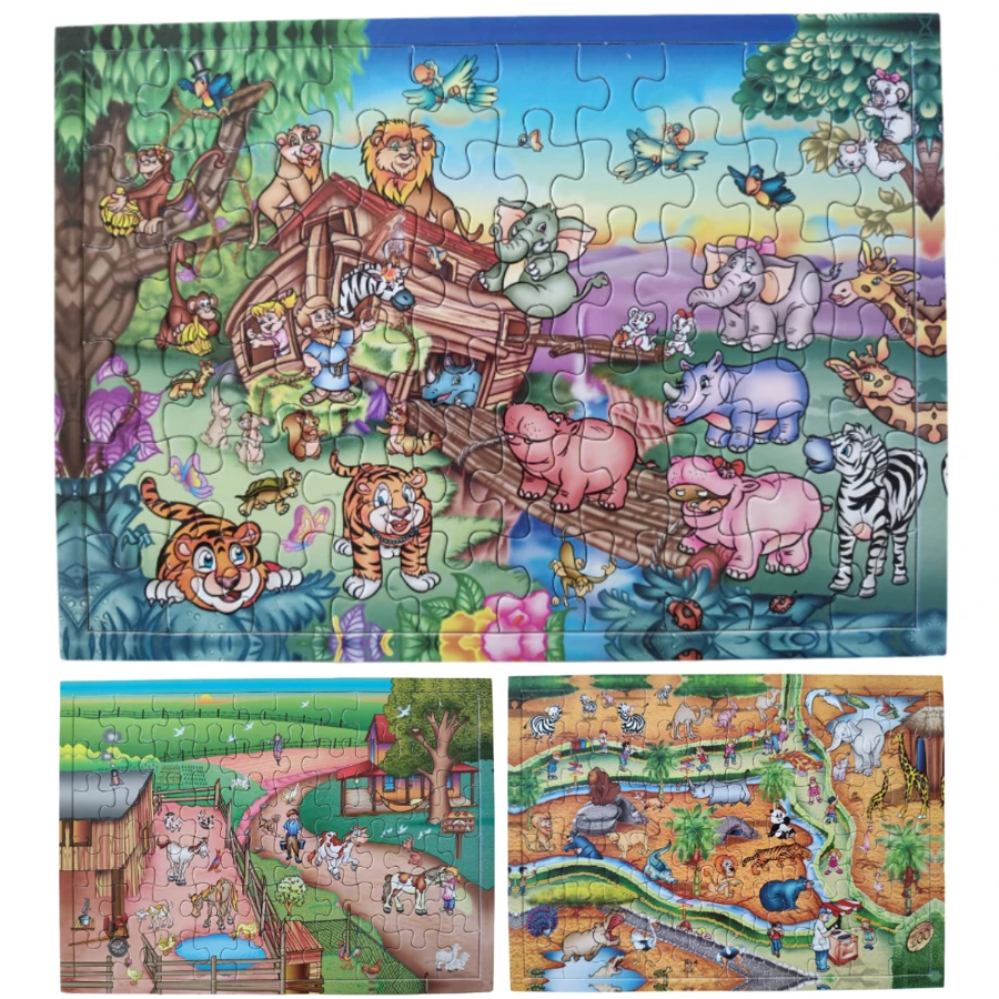 AKIKOLA Brain Teasers - 色彩繽紛的動物 - 查看 1