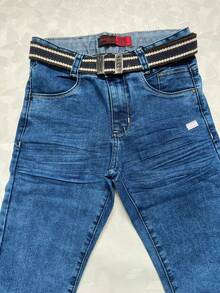 Young Boys Jeans - 淺色水洗藍 - 查看 3