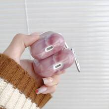 Màu hồng Hoa văn đá cẩm thạch Ốp tương thích với Airpods Đối với AirPods1/2 AirPods - Nhiều màu - Xem 5