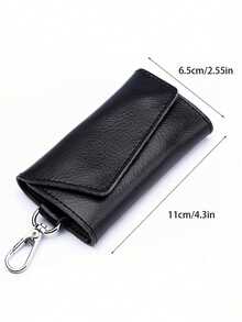 1pc Fashionable Universal Key Pouch Unisex Key Holder Organizer - Tricolor - View 5