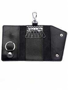 1pc Fashionable Universal Key Pouch Unisex Key Holder Organizer - Tricolor - View 6