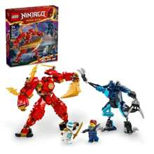 LEGO® NINJAGO 71808 Kai's Elemental Fire Mech Building Kit (322 Pieces) - Multicolor - View 5