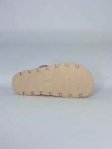 Women Flat Sandals - 米色 - 查看 4