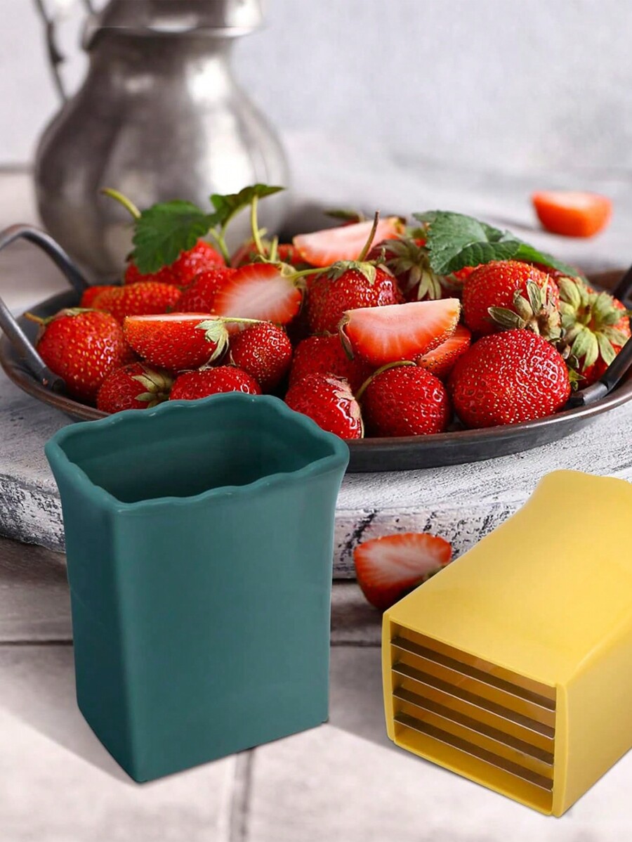 1Pc Cup Slicers Egg Slicers Banana Slicers Strawberry Cutter Quickly