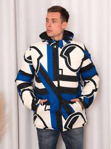 Men Winter Coats - 藍色 - 查看 3