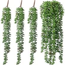 1/2PCS Artificial Plants Grapefruit Leaf Wall Hanging Home Background Wall Decoration Wedding Decoration Outdoor Garden Window Sill Courtyard Decoration Birthday Party Valentine's Day Gift, New Year Materials