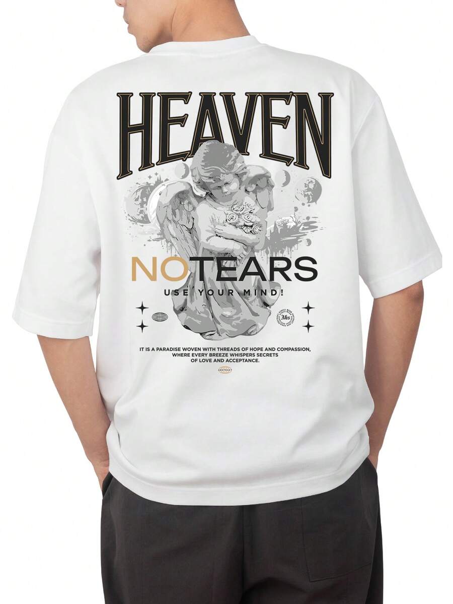 Men T-Shirts - 白色 - 查看 1