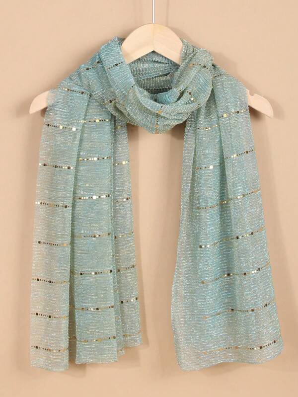 1 pièce Foulard élégant léger imprimé en soie, protecteur de cou contre le soleil pour l'extérieur. Petit foulard en soie chiffon pour les quatre saisons, printemps, automne, hiver