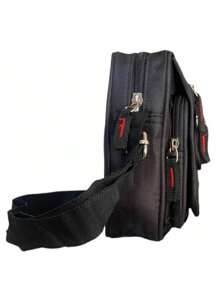 Bolsa Shoulder Bag Pequena Bolsinha Transversal Mini - Preto - Visão 3